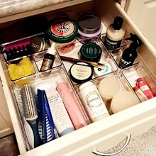 Clear drawer insert set, Kmart bathroom storage