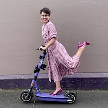 Amelia Higgs dressed up for Frocktober.