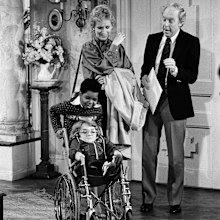 DIFF'RENT STROKES -- 'Kathy' Episode 13 -- Pictured: (l-r) Gary Coleman as Arnold Jackson, Melanie Watson as Kathy Gordon, Melanie Watson as Kathy Gordon, Conrad Bain as Philip Drummond -- Photo by: Gary Null/NBC/NBCU Photo Bank