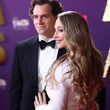 Henry Cavill and Natalie Viscuso attend the 2025 AACTA Awards on February 7, 2025 on the Gold Coast, Australia. 
