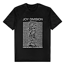 The Joy Division T-shirt worn by the PM is on sale at retailers all over the country.
