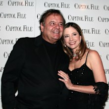 Paul Sorvino and daughter Mira Sorvino at the Capitol File party to celebrate their Holiday issue, on November 27, 2007 at The Park at Fourteenth, in Washington, DC. 