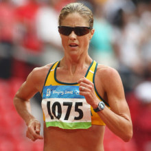 Kate Smyth in action at the 2008 Beijing Olympics.