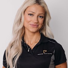 Caitlyn Goodman, 22, was named HIA's Victorian Apprentice of the year in 2025.