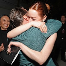 Kieran Culkin and Emma Stone