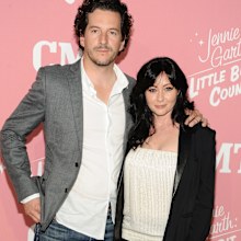 Shannen Doherty and Kurt Iswarienko