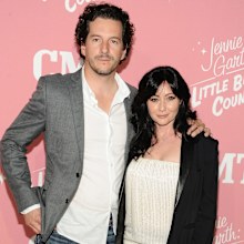 Shannen Doherty and Kurt Iswarienko
