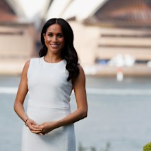 Meghan, Duchess of Sussex poses during a Welcome Event at Admiralty House on October 16, 2018 in Sydney, Australia. 