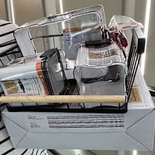 Kmart pantry organisation