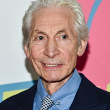 Rolling Stones Drummer Charlie Watts attends The Rolling Stones "Exhibitionism" exhibit opening night party on Nov. 15, 2016, in New York. 