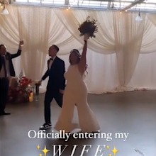Alaina Scott wedding Eminem's daughter