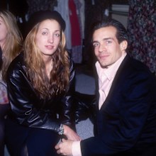 Carolyn Bessette and Will Regan at Bloomingdales March 3, 1993