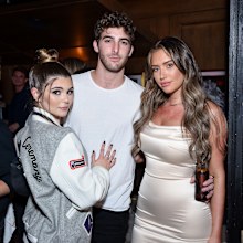 Olivia Jade, Jackson Guthy  and Stassie Karanikolaou attend Anastasia Karanikolaou For Oh Polly Valentine's Day Launch at Poppy on January 30, 2019 in Los Angeles, California.