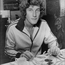 Bob Willis pictured at the breakfast table on January 08, 1979.