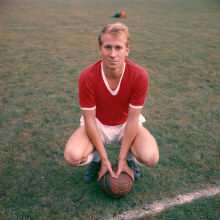 Bobby Charlton of Manchester United in 1959. Credit: Don Morley/Allsport