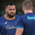 Taniela Tupou at training.