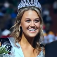 Emily Grover homecoming queen