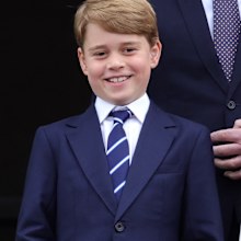 King Charles and Prince George coronation 