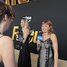 Ella Purnell at the Fallout premiere in Sydney