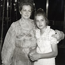 Teri Shields and Brooke Shields during RCA Records Hosts A Party For Kristy McNichol & Jimmy McNichol at Studio 54 in New York City, New York, United States. 