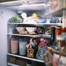 The central tenet of fridgescaping? Even your fridge can be beautiful. 