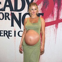 Samara Weaving, a cast member in Ready or Not 2: Here I Come, arrives at the premiere of the film on Monday, March 16, 2026, at AMC The Grove 14 in Los Angeles. 