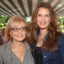 Barbara Walters and Brooke Shields