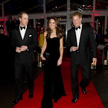 William, Duke of Cambridge, Catherine, Duchess of Cambridge and Prince Harry attend The Sun Military Awards at Imperial War Museum on December 19, 2011 in London, England. Arthur Edwards/TheSun/Getty