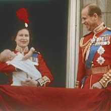 Queen Elizabeth royal family Trooping the Colour