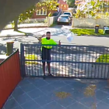 Video of postman throwing delivery divides internet