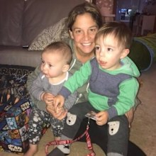 Heidi Krause and her gorgeous sons