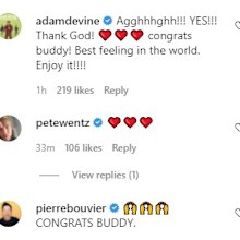 Mark Hoppus' famous friends react to cancer-free news.