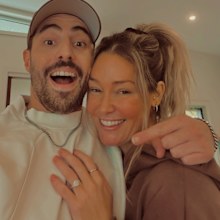 Erin McNaught and Stace Cadet are engaged