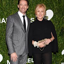Hugh Jackman and wife Deborra-Lee Furness attend the God's Love We Deliver Golden Heart Awards at Spring Studios on Tuesday, Oct. 16, 2018, in New York. 