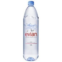 The premium water company is bottled in France.