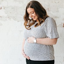 Meagan Donaldson lost her baby to stillbirth. Credit: Sophie Timothy from Sister Scout