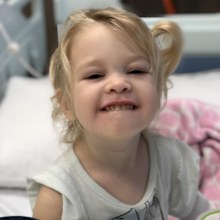 Sophie was a happy and healthy three-year-old when suddenly everything changed.