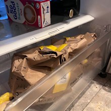 Spring cleaning fridge