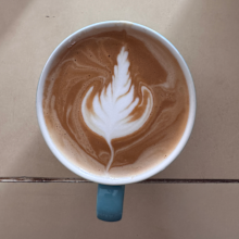 9PR: Coffee latte art