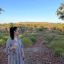 Sunset wines at the Bungle Bungle Savannah Lodge make for a perfect finish to the day. 