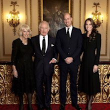 Queen Consort Camilla, King Charles, Prince William and Princess Catherine