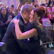 Millie Bobby Brown and David Harbour Hug as They Reunite on 'Stranger Things' Red Carpet Amid Bullying Claims