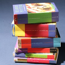 Spectrum  Harry Potter books  styled by Cidonie Richards  taken 22nd June 2007  SMH,features pic Natalie Boog