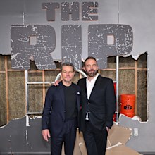 Matt Damon and Ben Affleck attend The Rip World Premiere at Alice Tully Hall on January 13, 2026 in New York City. 