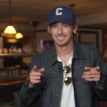 Alex 'Demon' de Minaur at Old Mates Pub in New York Andy Lee