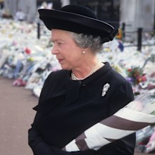 Queen Elizabeth Princess Diana brooch