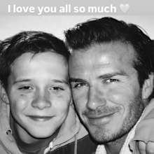 The footballer took to his Instagram story to post a throwback photo of himself with his son after his 2025 New Years post stirred up more chatter about the family fued. While Brooklyn was absent from his father's photodump of the year, David later shared a photo of the two of them together on his story, writing "I love you all so much." 