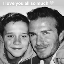 The footballer took to his Instagram story to post a throwback photo of himself with his son after his 2025 New Years post stirred up more chatter about the family fued. While Brooklyn was absent from his father's photodump of the year, David later shared a photo of the two of them together on his story, writing "I love you all so much." 