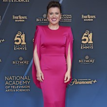FILE - Kelly Clarkson appears at the 51st Daytime Emmy Awards on Friday, June 7, 2024, at the Westin Bonaventure in Los Angeles. (Photo by Jordan Strauss/Invision/AP, File)