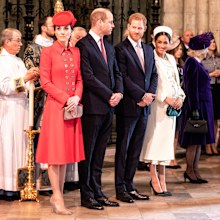 Kate Middleton, Prince William, Prince Harry and Meghan Markle